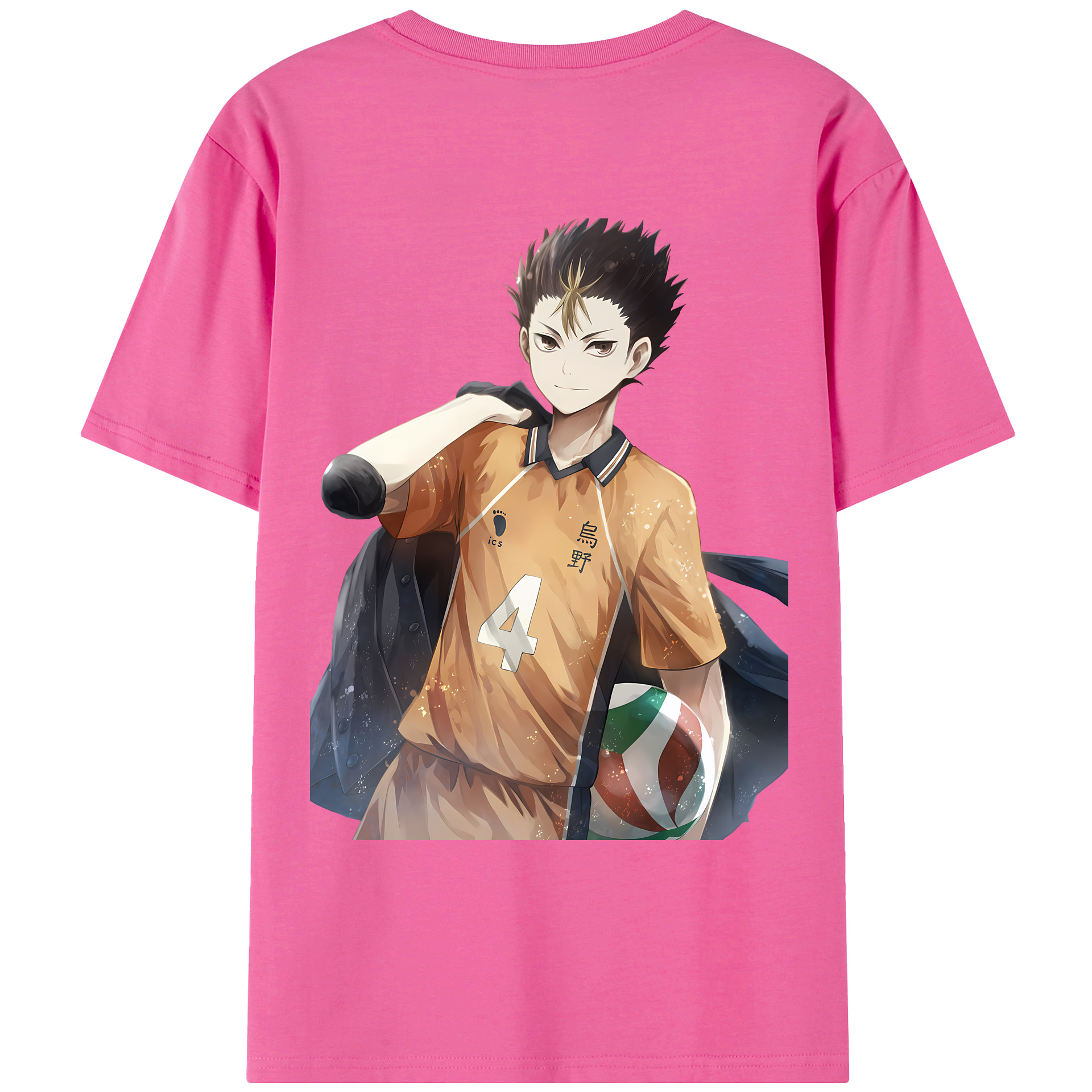 （画像用） ハイキュー!! Haikyu!! レディース半袖Tシャツ(バックプリント)